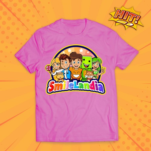 Koszulka różowa Smilelandia.jpg