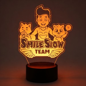 LAMPKA LED - SMILESLOW TEAM - SHIBA I PIMPEK