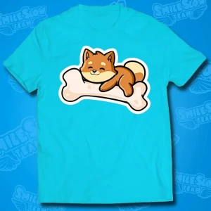 KOSZULKA SHIBA Z KOŚCIĄ