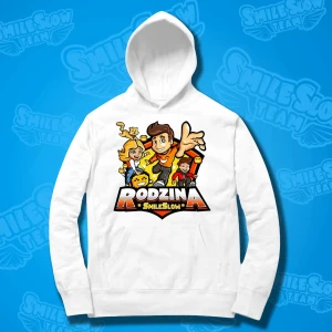 BLUZA RODZINA SMILESLOW - BIAŁA