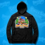 BLUZA ŚWIĄTECZNA SMILESLOW TEAM - CZARNA