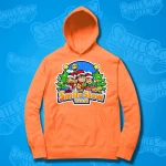 BLUZA ŚWIĄTECZNA SMILESLOW TEAM - POMARAŃCZOWA