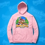 BLUZA ŚWIĄTECZNA SMILESLOW TEAM - RÓŻOWA