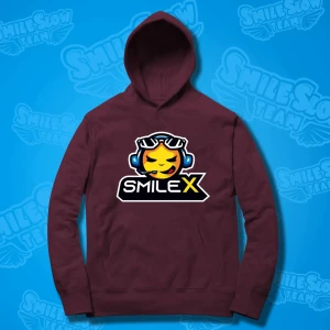 BLUZA SMILEX - BURGUNDOWA