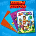 ZESTAW 4 ZESZYTÓW SMILESLOW TEAM 