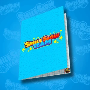 ZESZYT SMILESLOW TEAM NIEBIESKI - 32 KARTKI 