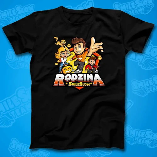 Koszulka rodzina czarna