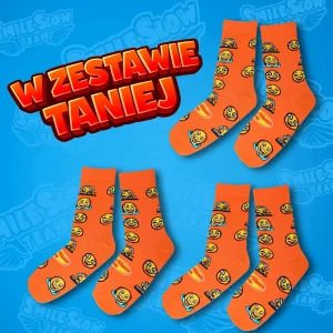 ZESTAW SKARPETEK SMILESLOW TEAM - 3 PARY