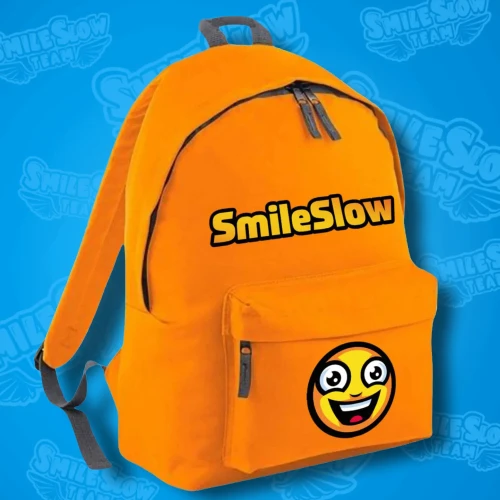 PLECAK-POMARANCZOWY-USMIECHNIETAMINKA