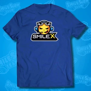 KOSZULKA SMILEX - NIEBIESKA