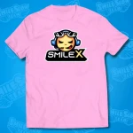KOSZULKA SMILEX - RÓŻOWA