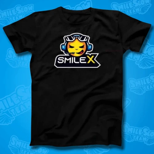 KOSZULKA-CZARNA-SMILEX
