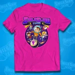 KOSZULKA KOSMOS *PREMIUM* SMILESLOW TEAM - RÓŻOWA