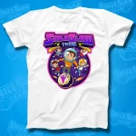 KOSZULKA KOSMOS *PREMIUM* SMILESLOW TEAM - BIAŁA