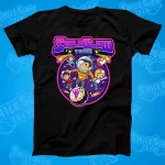 KOSZULKA KOSMOS *PREMIUM* SMILESLOW TEAM - CZARNA