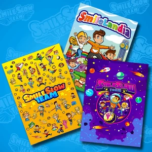 ZESTAW PLAKATÓW SMILESLOW TEAM - 3 W CENIE 2 