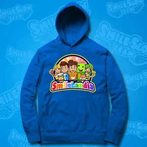 BLUZA SMILELANDIA NIEBIESKA
