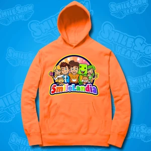 BLUZA SMILELANDIA POMARAŃCZOWA