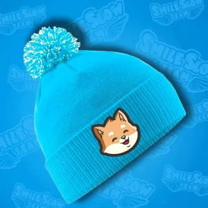 CZAPKA ZIMOWA SHIBA - TURKUSOWA