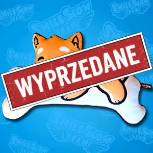 PODUSZKA SHIBA Z KOŚCIĄ
