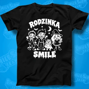 *PRZEDSPRZEDAŻ* KOSZULKA ŚWIECĄCA W CIEMNOŚCI RODZINKA SMILE