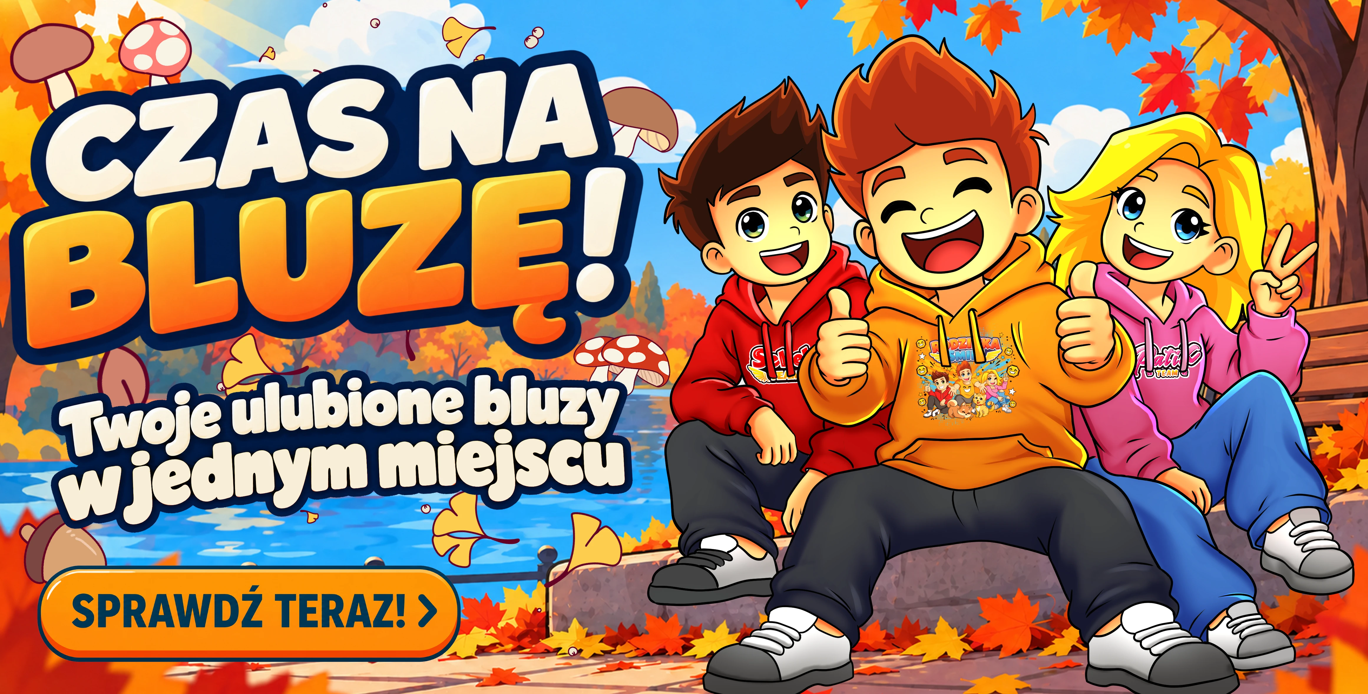 BLUZY JESIEŃ
