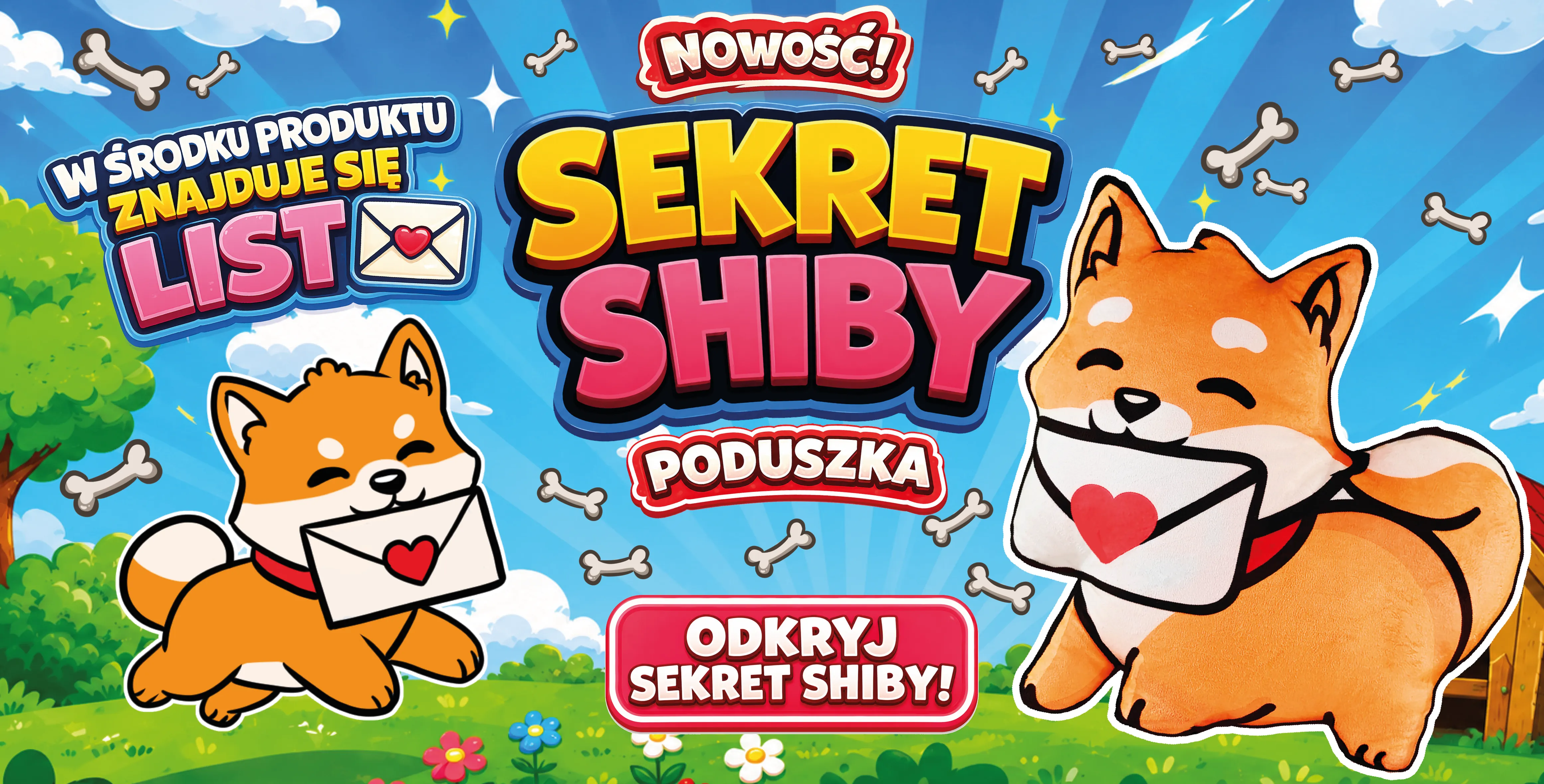 PODUSZKA SEKRET SHIBY